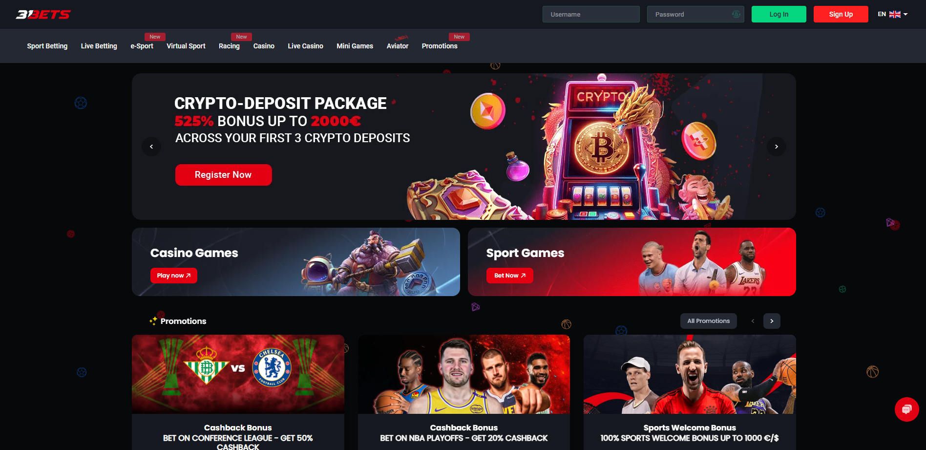 Betride website design