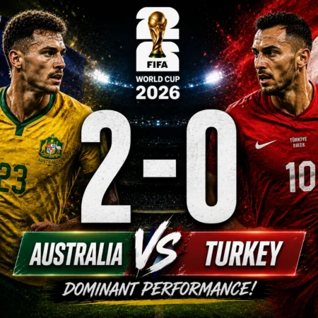 Australia vs Turkey 2-0 at FIFA World Cup 2026