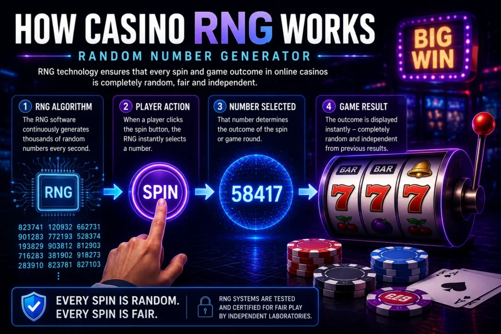 Casino RNG Random Number Generator Explained