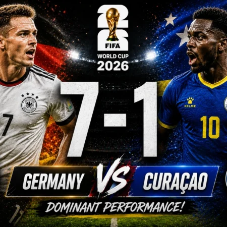 Germany vs Curacao 7-1 at FIFA World Cup 2026