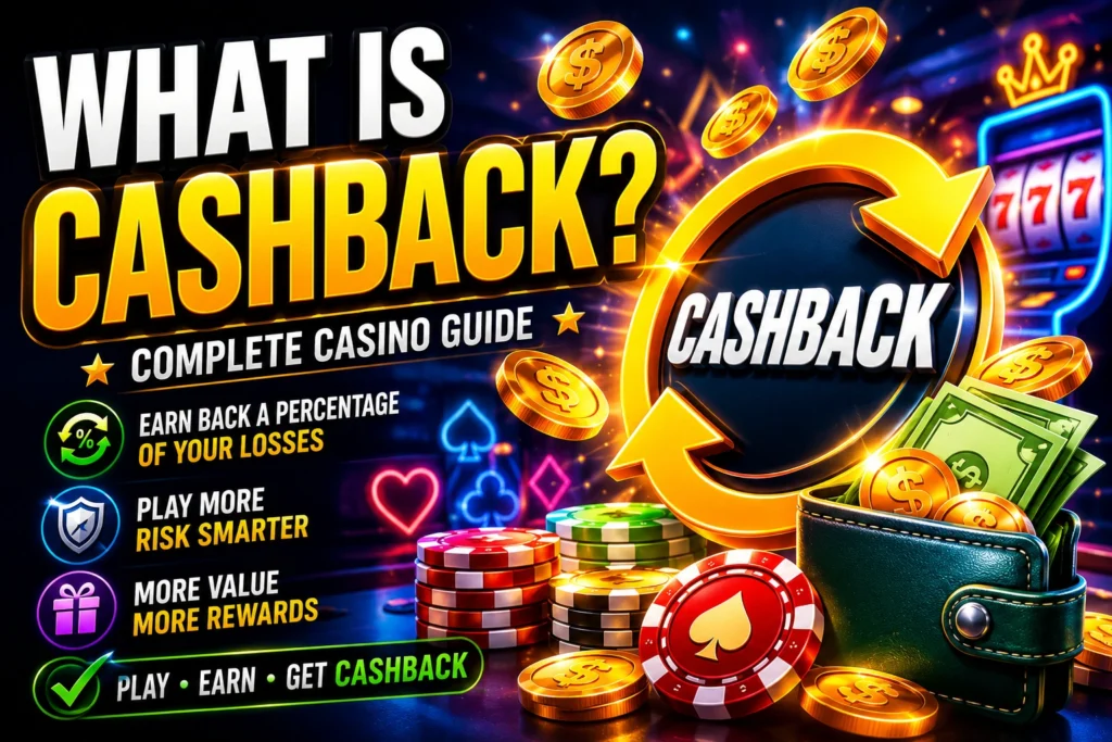 How cashback works in online casinos and cashback bonus systems
