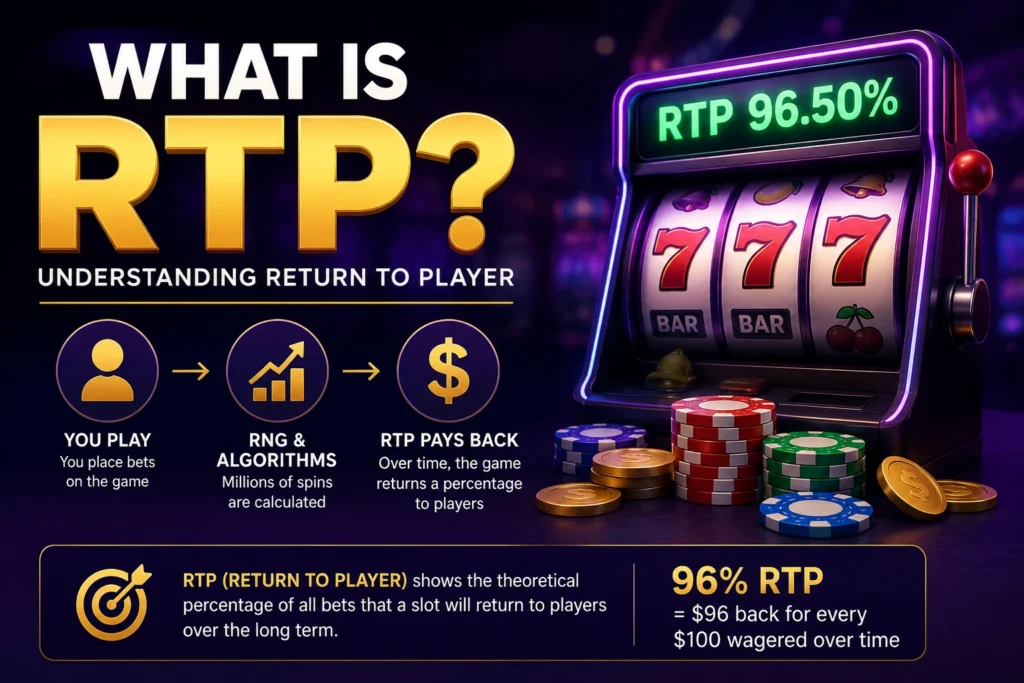 RTP Percentage Explained in Online Slots