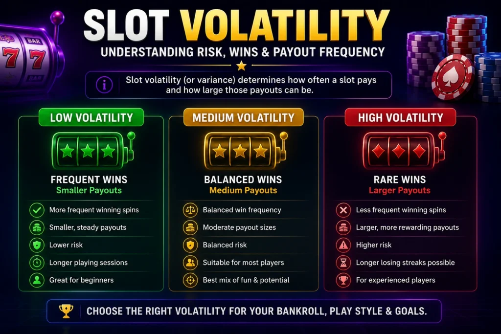 Slot Volatility Explained in Online Casino Games - What Is Slot Volatility